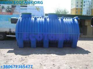 Емкость пластиковый для септика эколайн