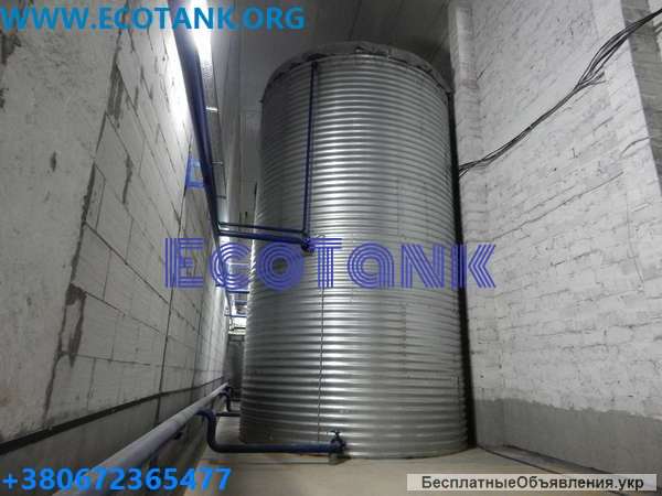 Противопожарный резервуар 50 100 150 200 500 м3