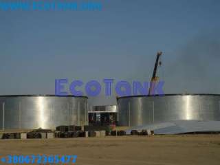 Стальной модульный пожарный резервуар рвс 5000 м3