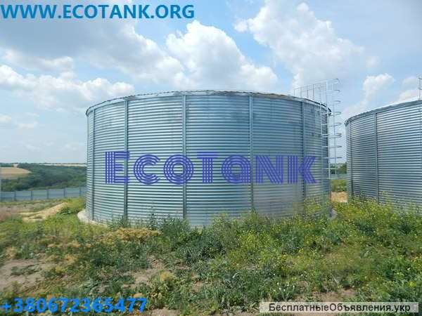 Резервуар емксоть пожарный рвс 200 м3 вода