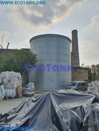 Стальной вертикальный резервуар рвс 150 м3 пожарный