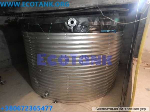 Емкость вертикальная для воды 50 кубов вес