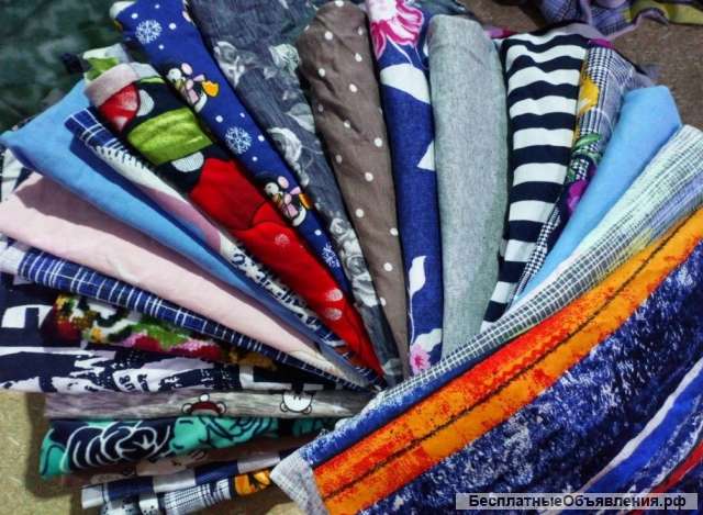 Широкий выбор трикотажных и хб тканей