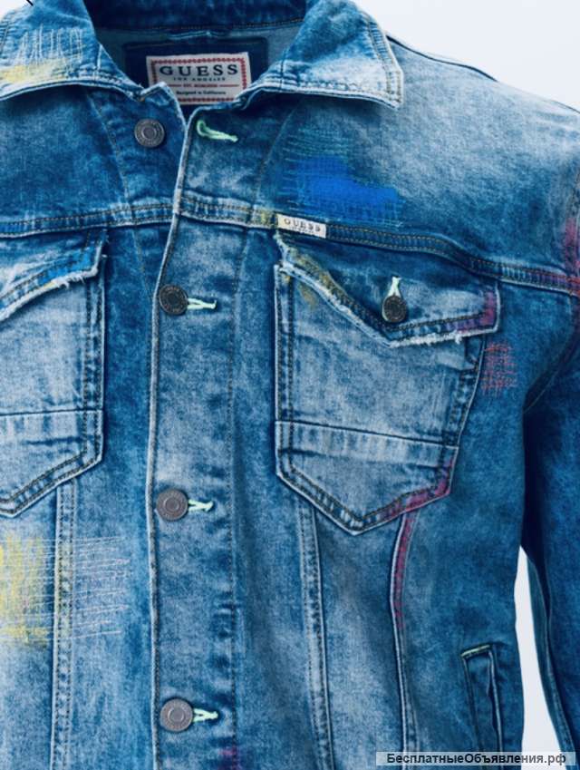 Куртка джинсовая мужская GUESS