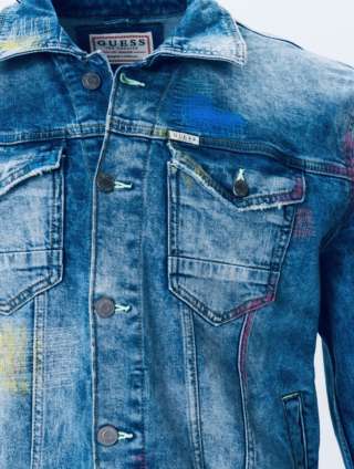 Куртка джинсовая мужская GUESS