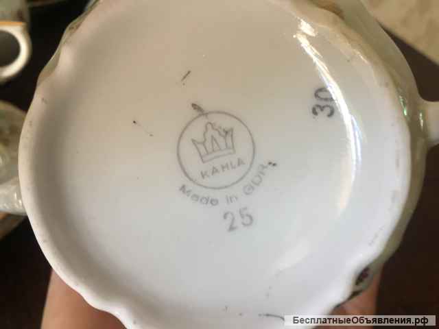 Сервиз «Мадонна» Kahla Германия ГДР
