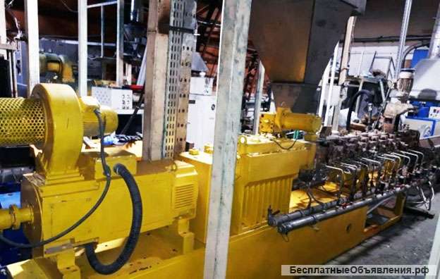 Линия гранулирования и компаундирования Plastico Trading GmbH & Co KG (Германия) 2010 г.в.