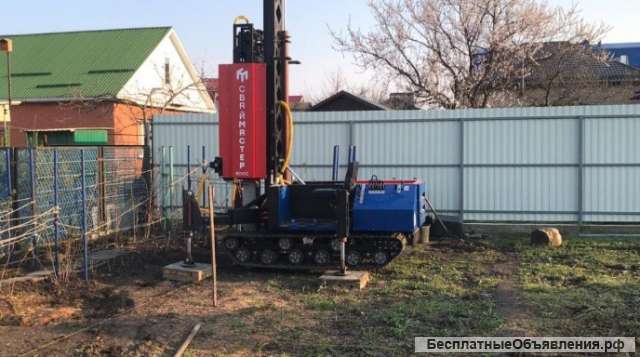 Фундамент на жб сваях