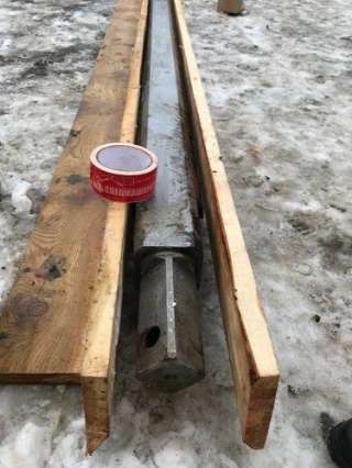 Штанга бурильная БКМ-515А.30.24.1000 для БКМ-515А, 516А, 531А