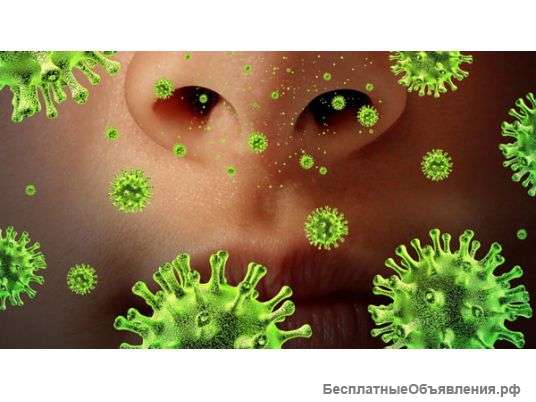 Антибактериальная дезинфекция. Вирусы, бактерии, аллергены.
