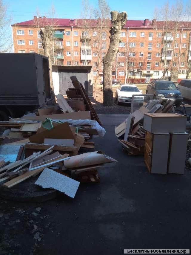 Уборка, вывоз строй мусора, гаражного хлама, мебели, прочего, грузчики, перевозки, доставка