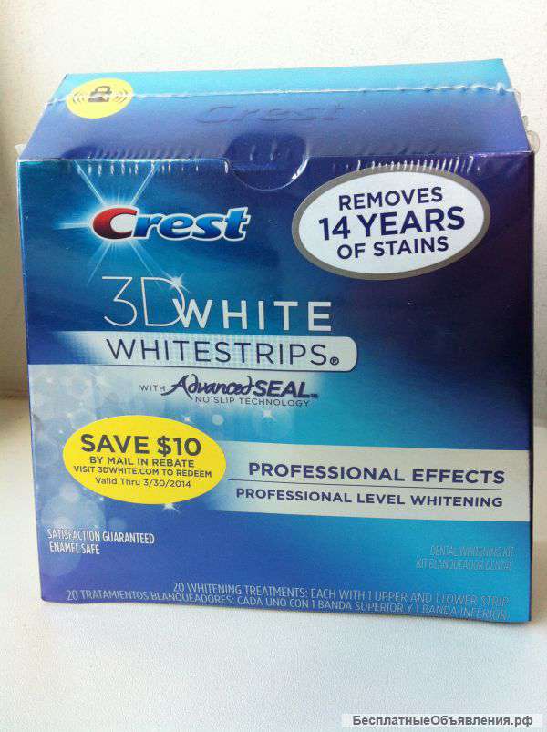 Crest 3D White Professional Effects