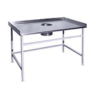 Металлический стол для сбора отходов