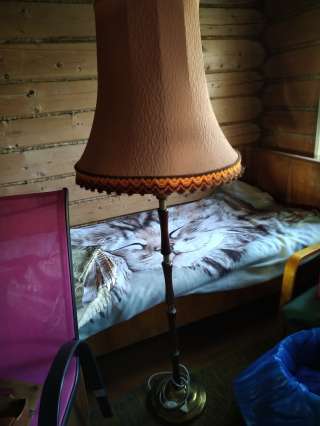 Торшер напольный эпохи СССР