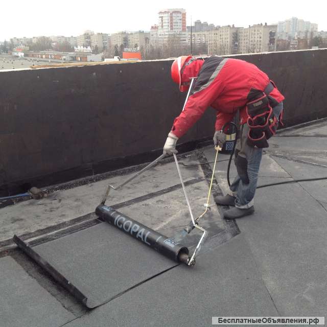 Ремонт крыши, кровли гаража