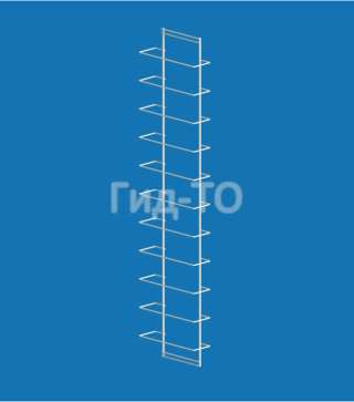 Дисплей под очки навесной (под 11 оправ)