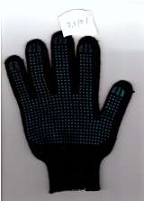 Перчатки хлопчатобумажные и перчатки пвх