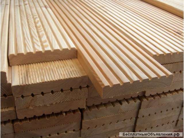 Доска Террасная (Лиственница цельная)