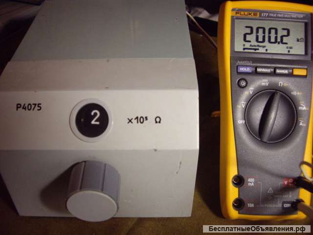 Р4075 Магазин сопротивления. Класс точности 0,02