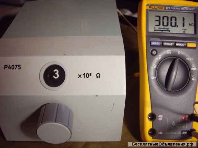 Р4075 Магазин сопротивления. Класс точности 0,02