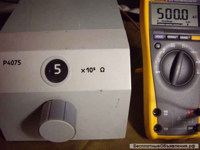 Р4075 Магазин сопротивления. Класс точности 0,02