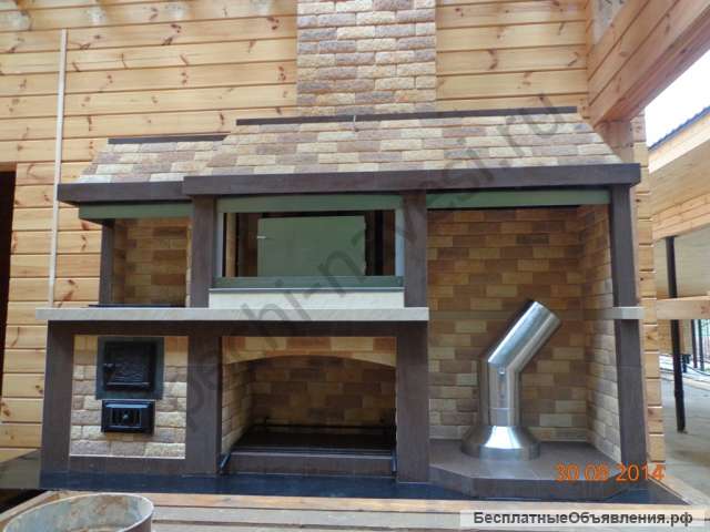 Модульные барбекю комплексы в беседке или на улице