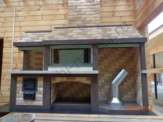 Модульные барбекю комплексы в беседке или на улице