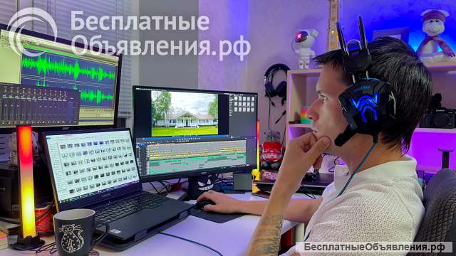 Профессиональный монтаж многокамерных интервью
