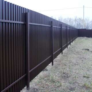 Монтаж заборов (огорождений)