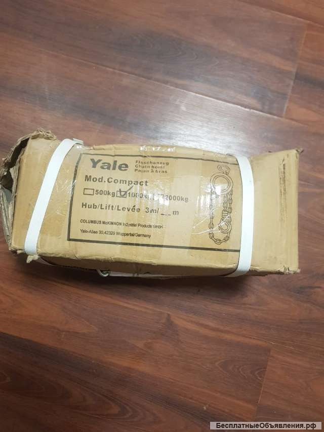Таль ручная цепная Yalelift360 1,0т. - 12м