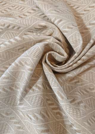 Ткани жаккардовые полулён шир. 150 см.