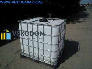 Бочка кубовая еврокуб размеры 1000 л дешево с доставкой