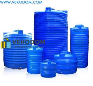 Емкости баки пищевые для воды пластиковые цена бу