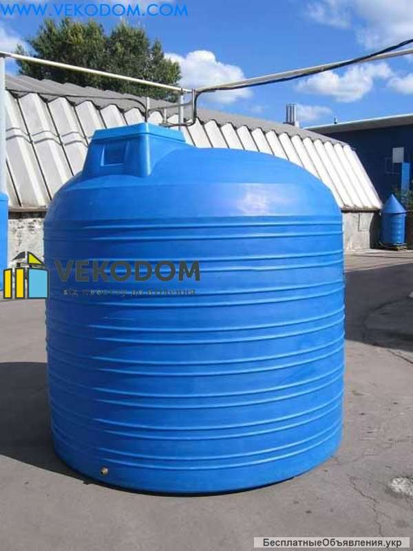 Большие пластиковые емкости для бассейнов душа