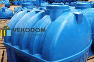 Пластиковые емкости для воды хранения бу горизонтальная