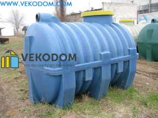 Септики из пластика для коттеджей, загородного дома, выгребных ям