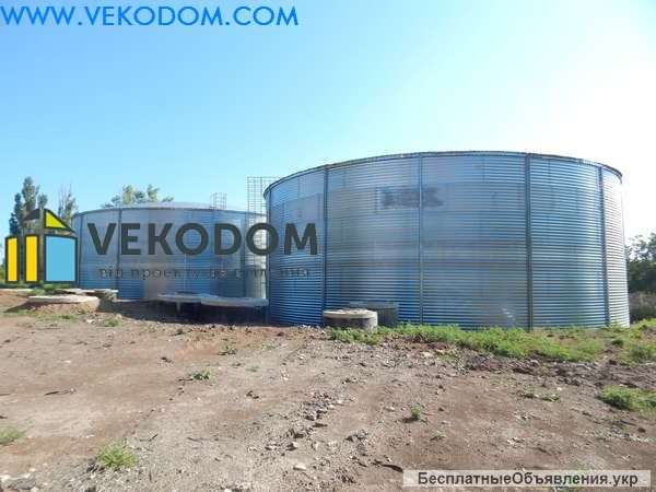 Емкость для КАС 100, 500, 1000, 2000, 5000 л м3 куб