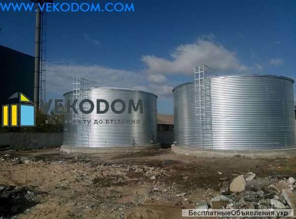 Пожарная емкость 50 100 150 200 500 м3