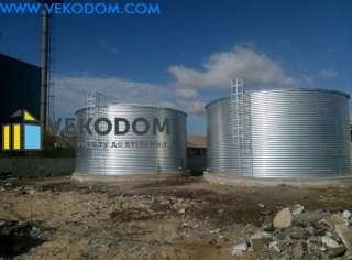 Пожарная емкость 50 100 150 200 500 м3