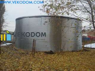 Резервуары пожарного запаса воды 200 м3