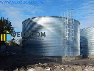 Типовые пожарные резервуары 50 100 150 200 500 м3