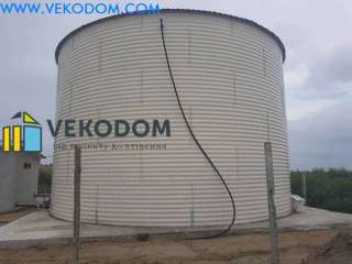 Типовой проект пожарных резервуаров 50 100 150 200 500 м3