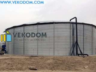 Резервуары стальные рвс 2000 м3 модульная емкость пожарная