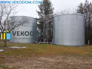 Резервуар емкость пожарный рвс 400 м3 вода цена