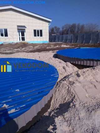 Подземные резервуары емкость 200 м3