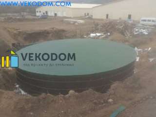 Резервуар пожарный 200 м3 вода цена подземный размер