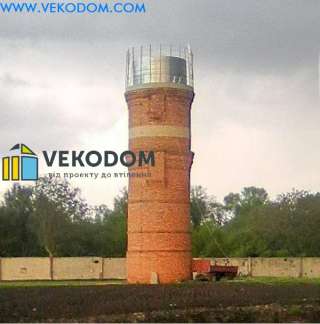 Водонапорная башня рвс стальная 50 м3 кубов