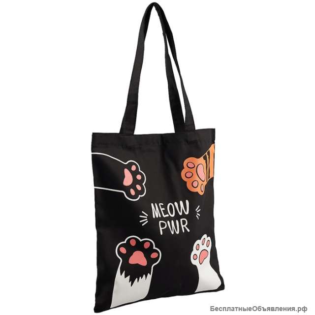 Сумка «Meow power», 40 х 32 см