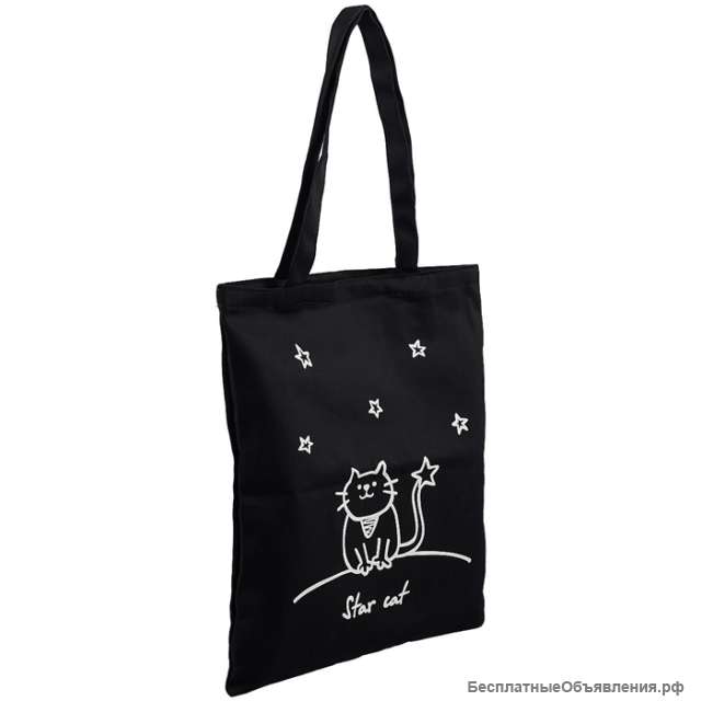Сумка «Кот и звёзды. Star Cat», 40 х 35 см