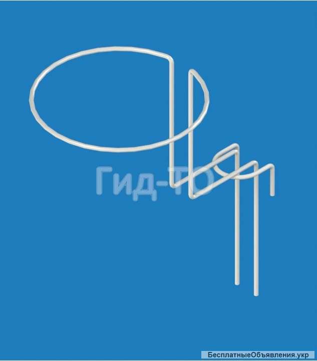 Кронштейн навесной под шапки и кепки d 135 мм